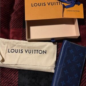 Louis Vuitton Blue Wallet